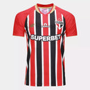 Camisa São Paulo II 25/26 Jogador New Balance Masculina - Vermelha e Branca