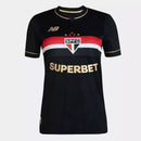 Camisa 3 São Paulo 25/26 Third New Balance Feminina - Preta