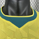 Camisa 1 Brasil Home 2026 Nike Jogador Masculina - Amarela