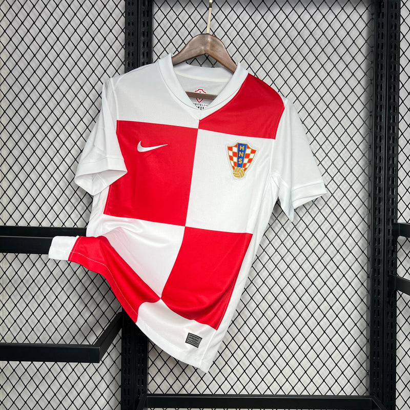 Camisa Croácia Home 24/25 - Torcedor Masculina