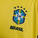 Camisa 1 Brasil Home 2026 Nike Torcedor Masculina - Amarela