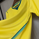 Camisa 1 Brasil Home 2026 Nike Torcedor Masculina - Amarela