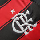 Kit Infantil Flamengo I Home 25/26 Adidas - Vermelho e preto