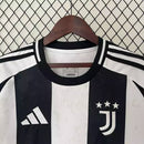 Camisa 1 Juventus 24/25 Home Adidas Torcedor Masculina - Preta e Branca