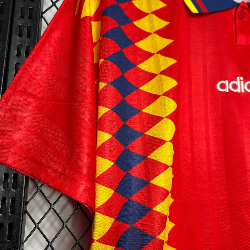 Camisa Espanha Home 1994 - Versão Retro