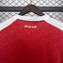 Camisa 1 Arsenal Home 25/26 Adidas Torcedor Masculina - Vermelha e branca