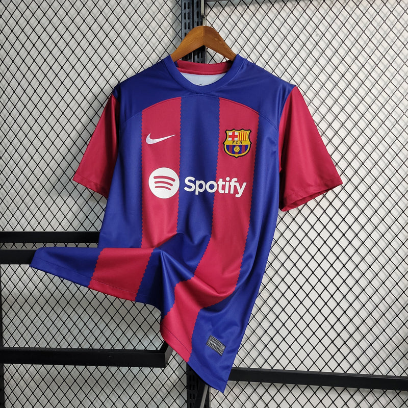 Camisa Barcelona Home 23/24 - Nike Torcedor Masculina - Lançamento