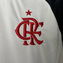 Conjunto Infantil Flamengo Away II 25/26 - Branco, Vermelho e preto
