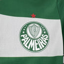Camisa Palmeiras Feminina Avanti 25/26 Puma Sócio Torcedor Versão Jogador - Verde e Branca