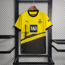 Camisa Borussia Dortmund I Home 23/24 Puma Torcedor Masculina - Amarela e Preta