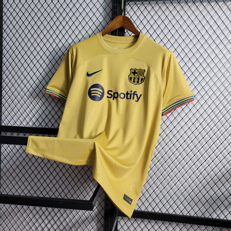 Camisa Barcelona Reserva 22/23 - Versão Torcedor