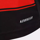 Camisa 1 I Flamengo Home 2025 Adidas Torcedor Masculina - Vermelha e preta