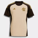 Camisa Flamengo 26/27 Treino Adidas Masculina - Bege