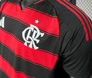 Camisa 1 I Flamengo Home 2025 Adidas Jogador Masculina - Vermelha e preta