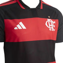 Camisa 1 Flamengo Home 2026 Adidas Jogador Masculina - Vermelha e preta