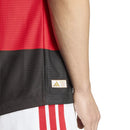 Camisa 1 Flamengo Home 2026 Adidas Jogador Masculina - Vermelha e preta