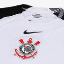 Camisa 1 Corinthians Home 25/26 Jogador Masculina - Branca e preta