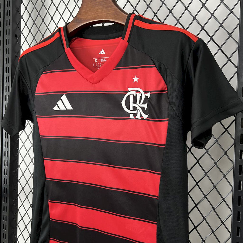 Kit Infantil Flamengo Home 25/26