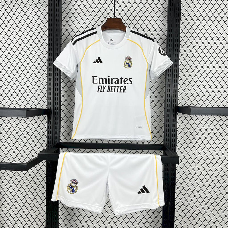 Kit Infantil Real Madrid Home 25/26