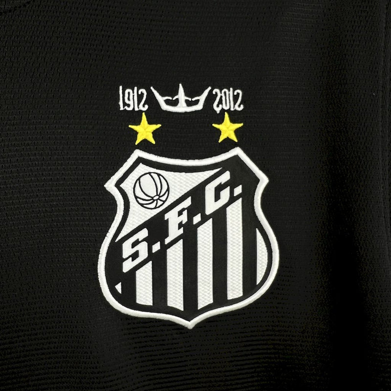 Camisa Santos Black 11/12 - Versão Retro