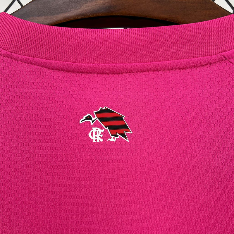 Camisa Flamengo Goleiro Rosa 25/26 - Torcedor Masculina