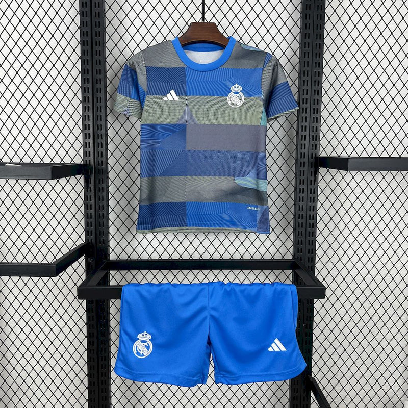 Kit Infantil Real Madrid Pré-Jogo 25/26