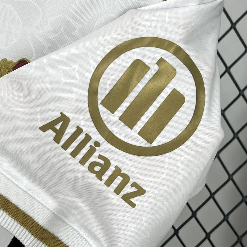 Camisa Bayern De Munique 24/25 Aniversario De 125 anos Branca - Torcedor Masculina