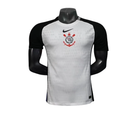 Camisa 1 Corinthians Home 25/26 Jogador Masculina - Branca e preta