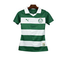 Camisa Palmeiras Feminina Avanti 25/26 Puma Sócio Torcedor Versão Jogador - Verde e Branca