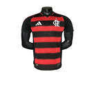 Camisa 1 I Flamengo Home 2025 Adidas Jogador Masculina - Vermelha e preta