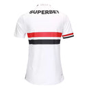 Camisa 1 São Paulo I Home 25/26 New Balance Torcedor Feminina - Branca